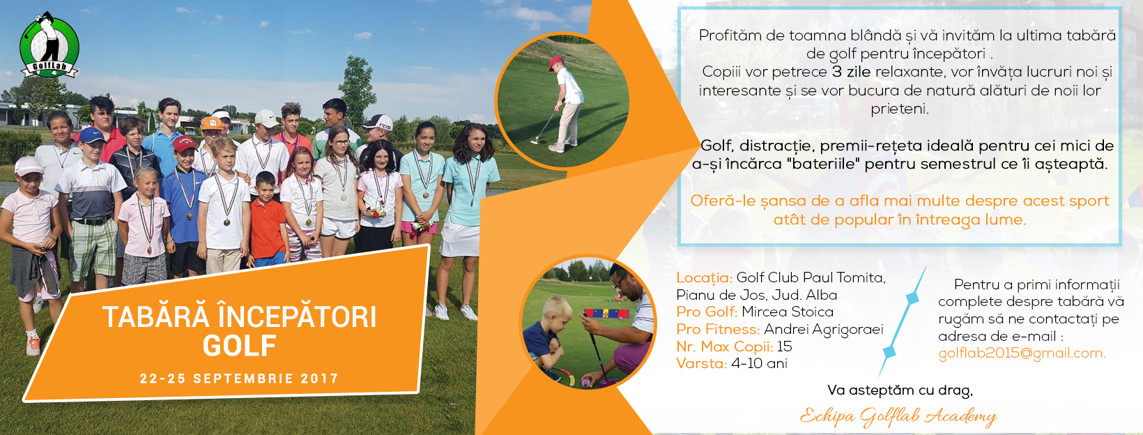 Tabăra GolfLab Academy pentru începători – SNAG Golf