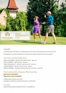 Costul abonamentelor de golf în 2022